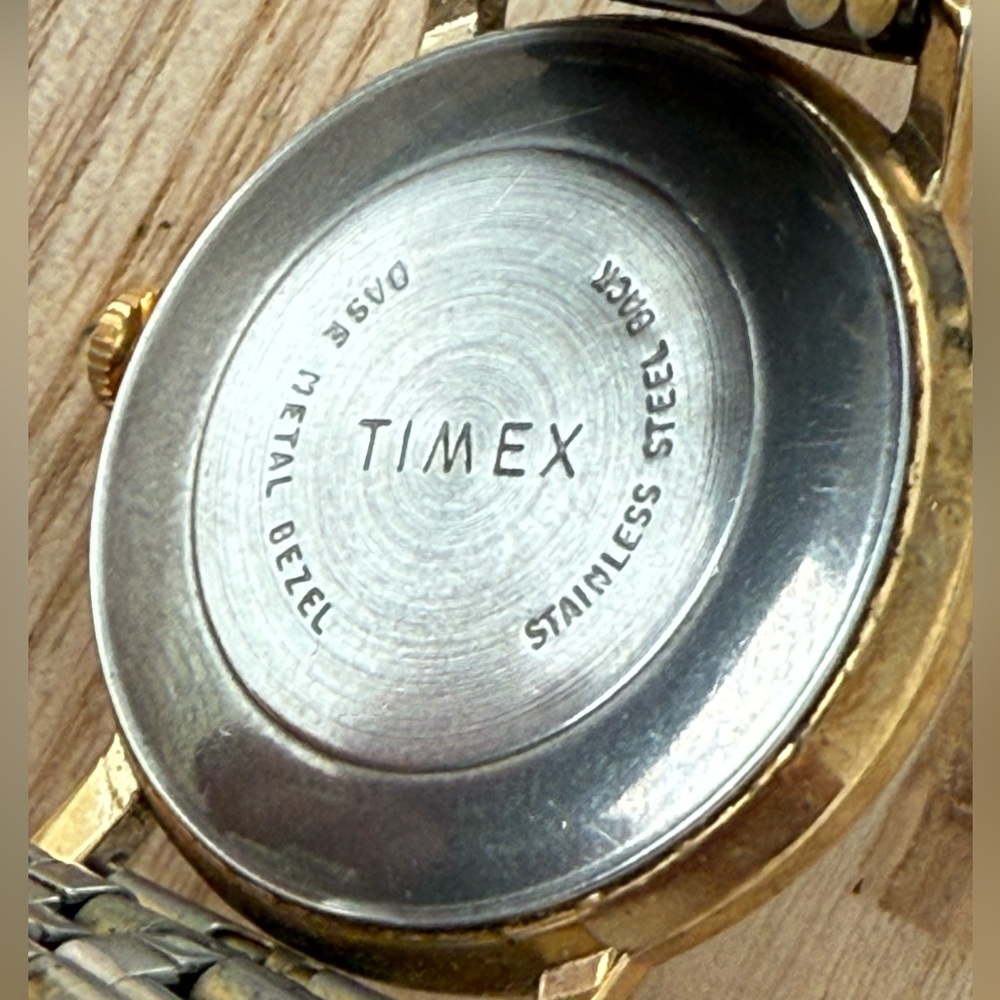 Timex Mercury Rare Vintage Watch Mechanical Winding Gold Case Stretch Bracelet - Picture 11 of 15